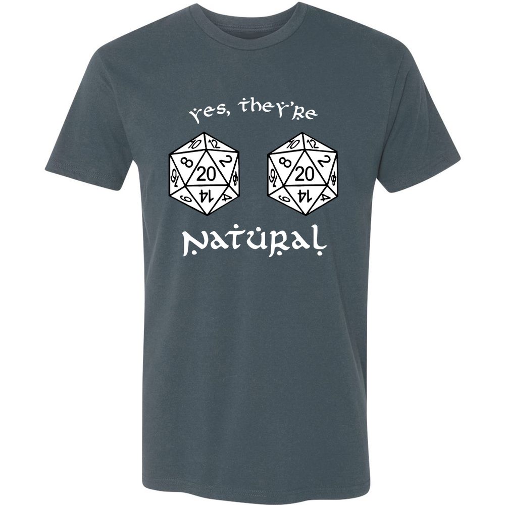 They Are Natural Premium Unisex T-Shirt - Indigo - 15
