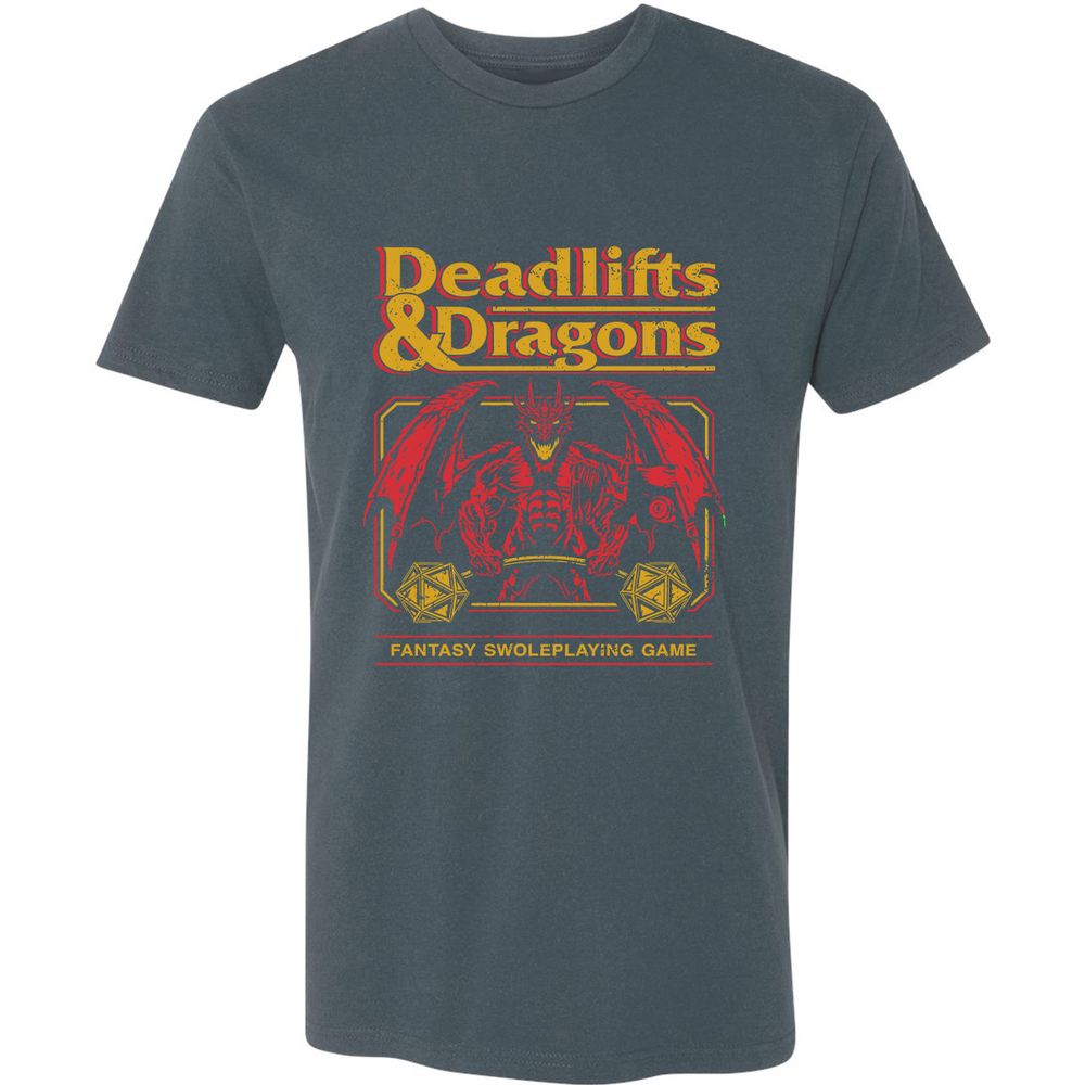 Deadlifts & Dragons - Indigo - 15