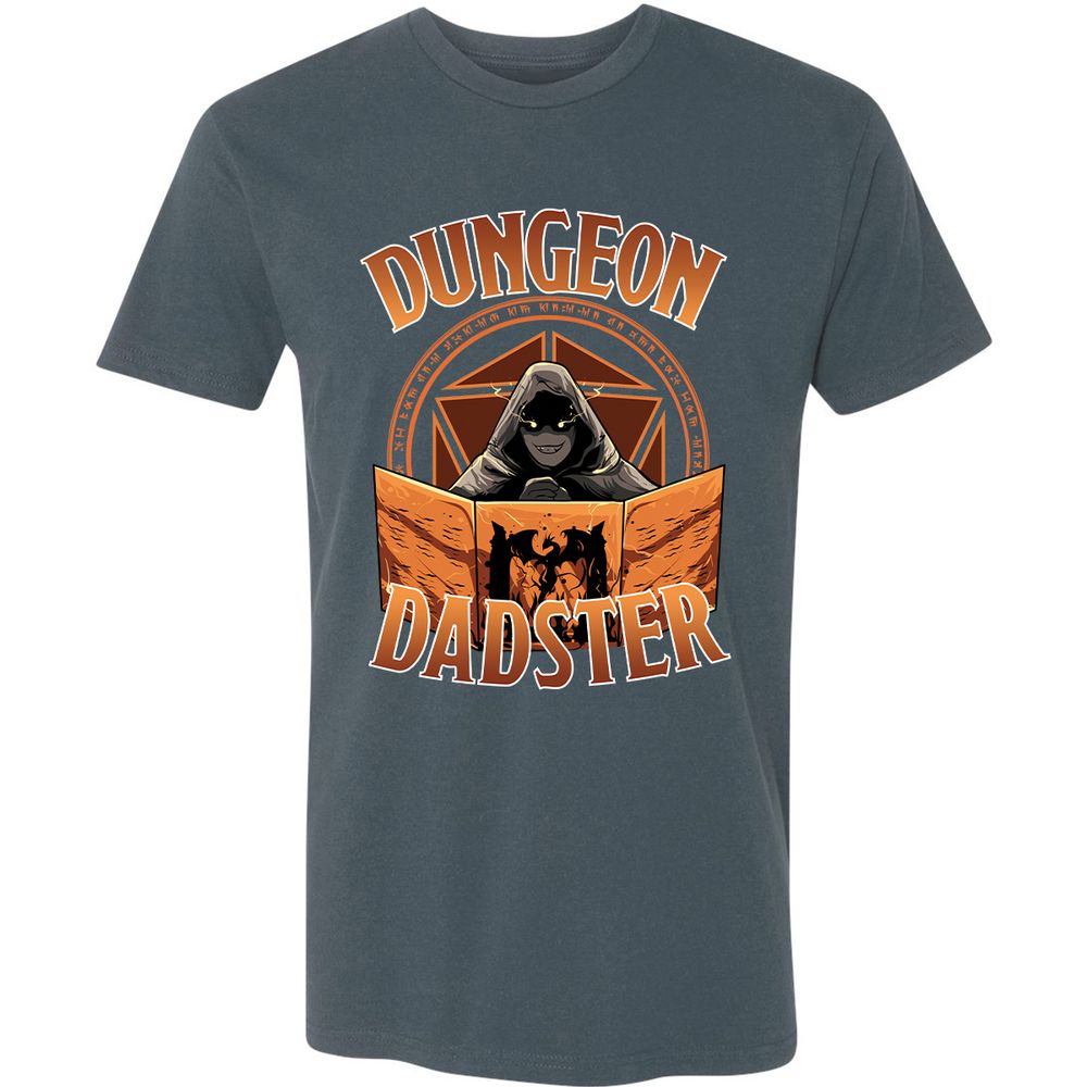 Dungeon Dadster Premium Unisex T-Shirt - Indigo - 15