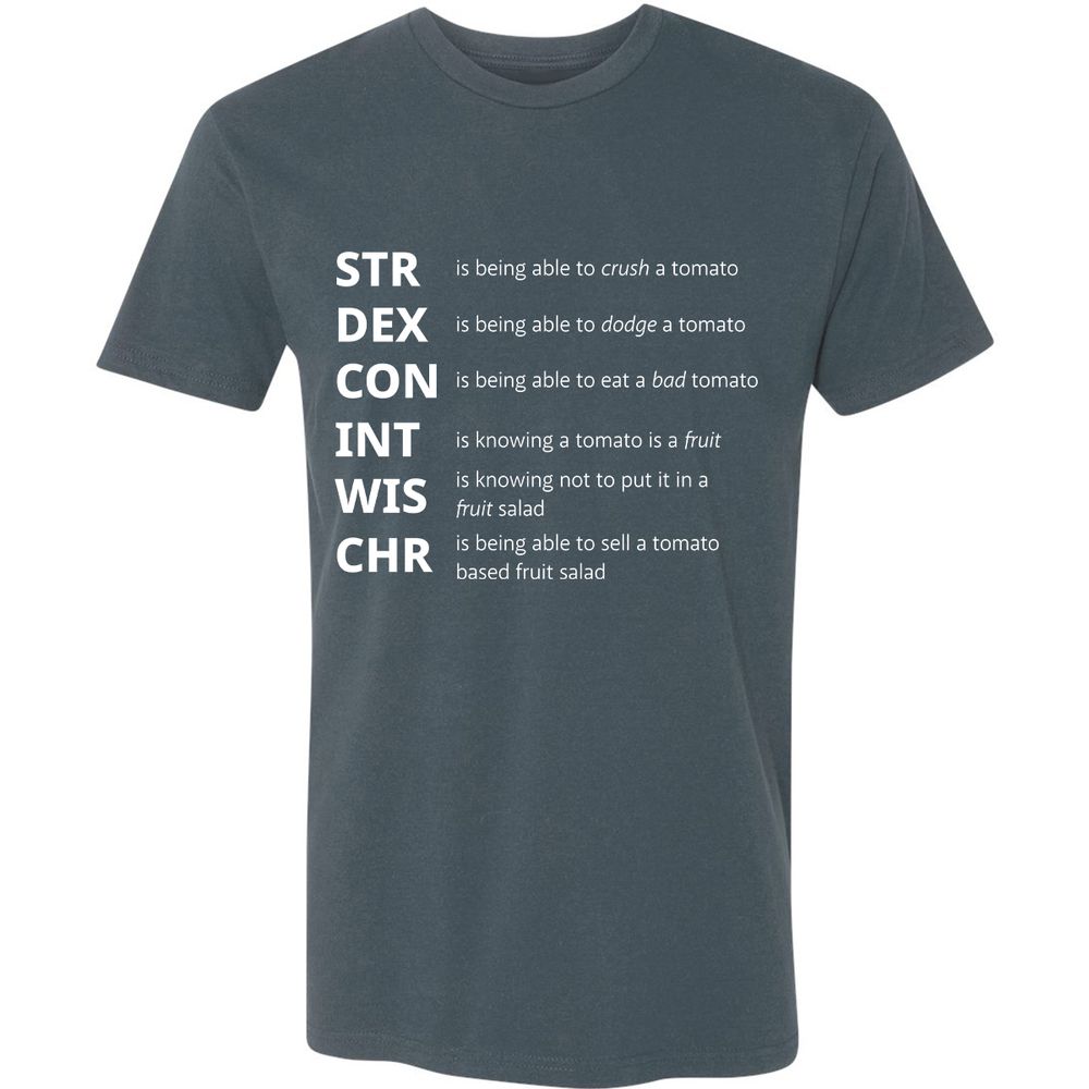 Tomato Stats – RPG Meme Edition - Indigo - 15