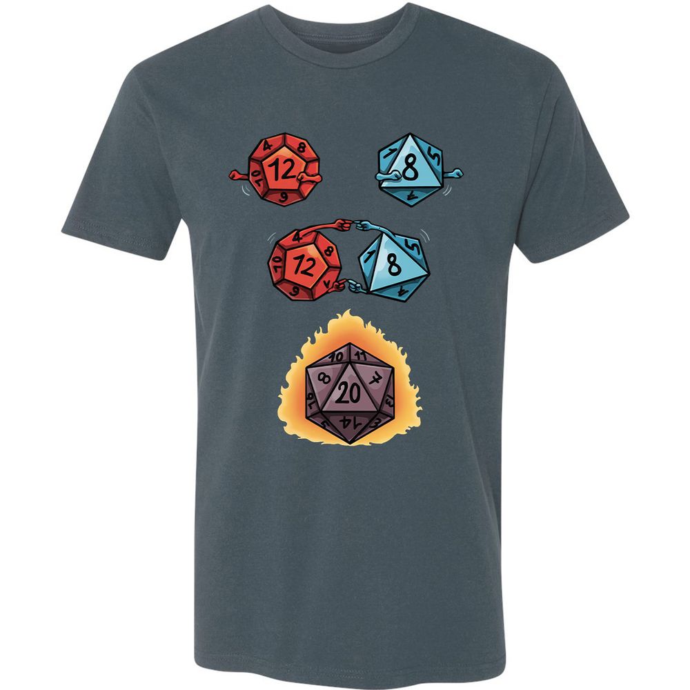 Dice Fusion RPG Premium Unisex T-Shirt - Indigo - 15