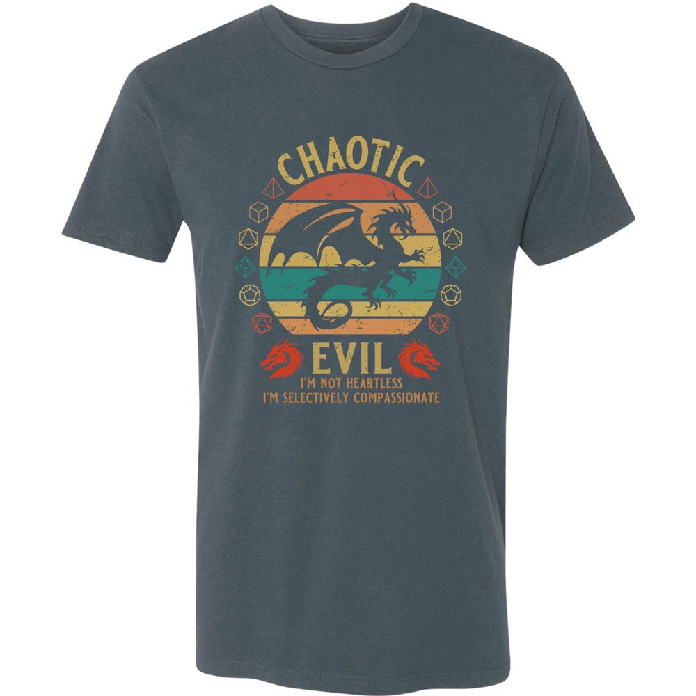 Chaotic Evil Premium Unisex T-Shirt - Indigo - 15