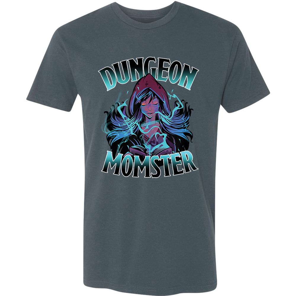 Dungeon Momster Premium Unisex T-Shirt - Indigo - 15