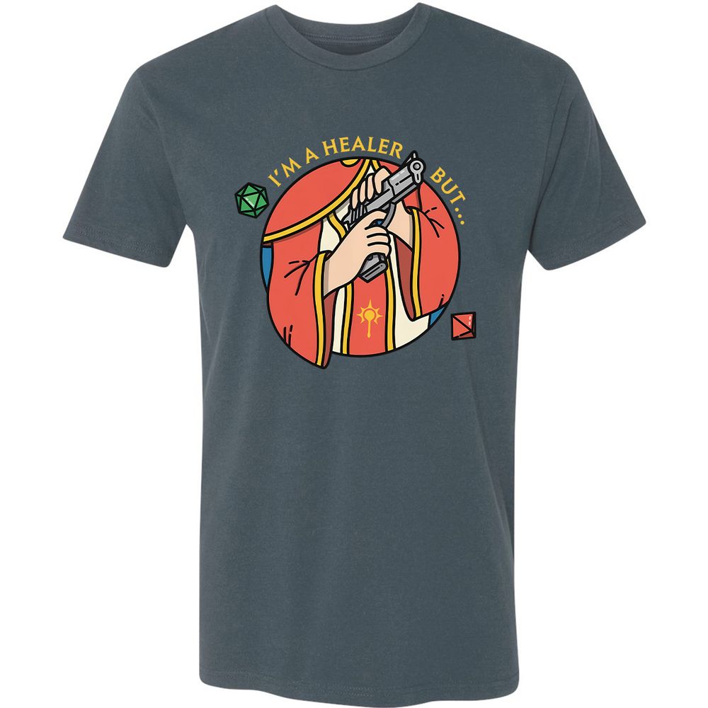 I'm A Healer But Premium Unisex T-Shirt - Indigo - 15