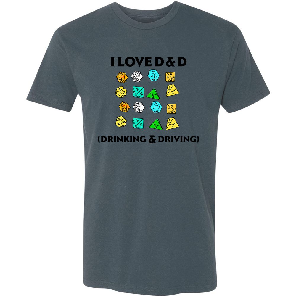 Drinking & Driving Premium Unisex T-Shirt - Indigo - 15