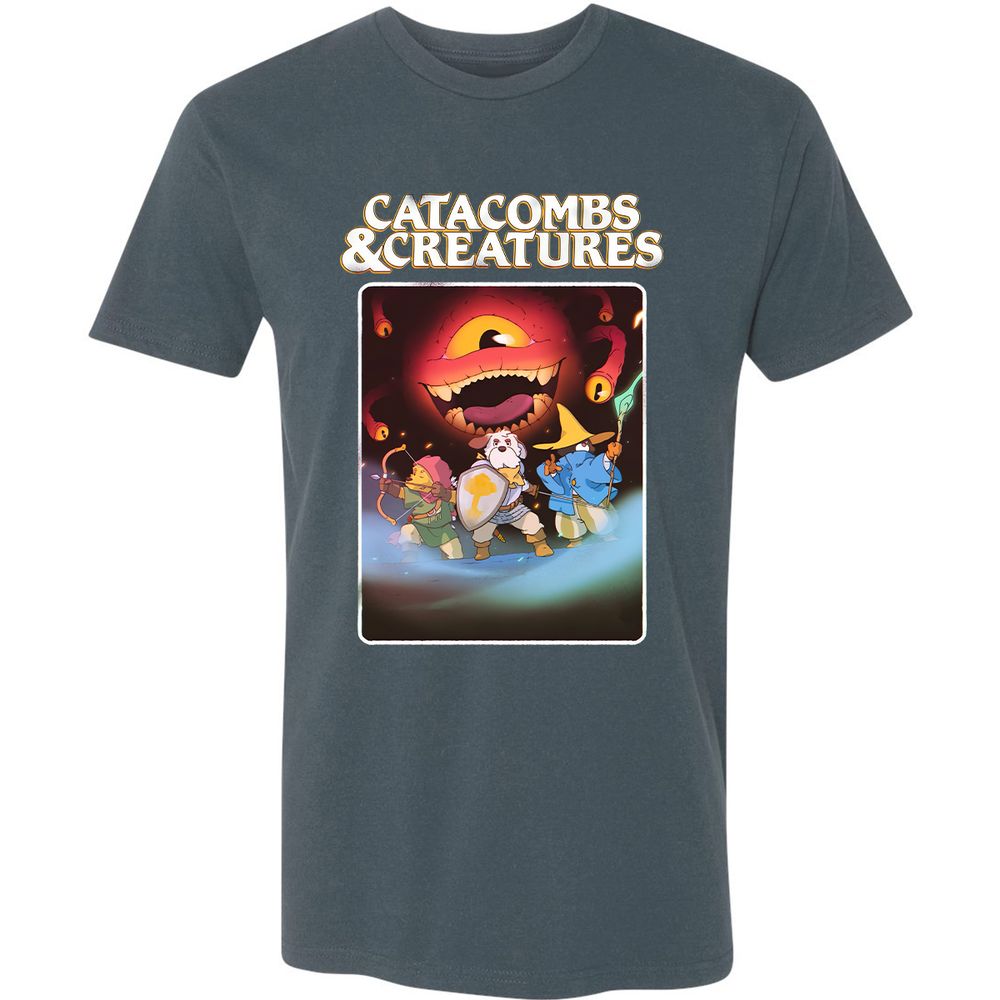 Catacombs & Creatures Premium Unisex T-Shirt - Indigo - 15