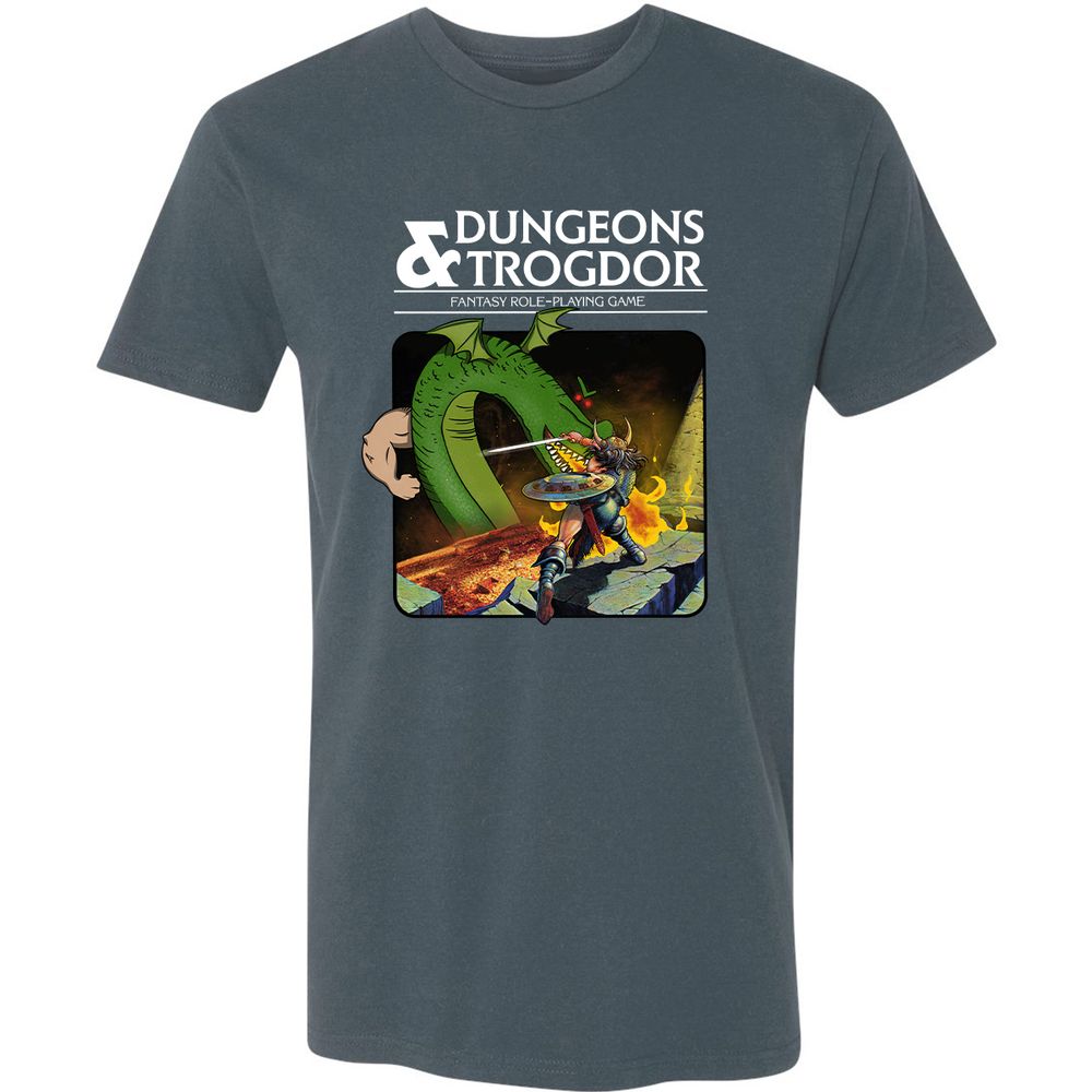 Trogdor Premium Unisex T-Shirt - Indigo - 15