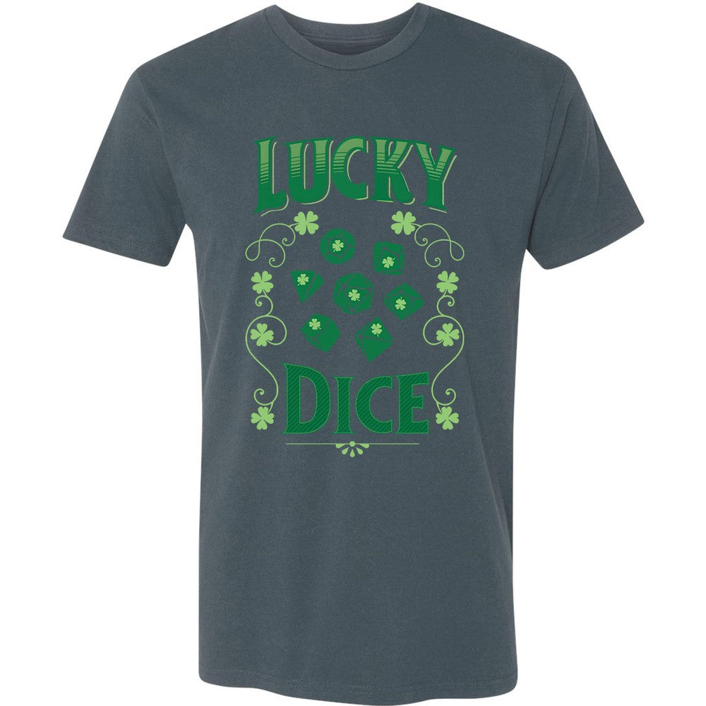 Lucky Dice Premium Unisex T-Shirt - Indigo - 15
