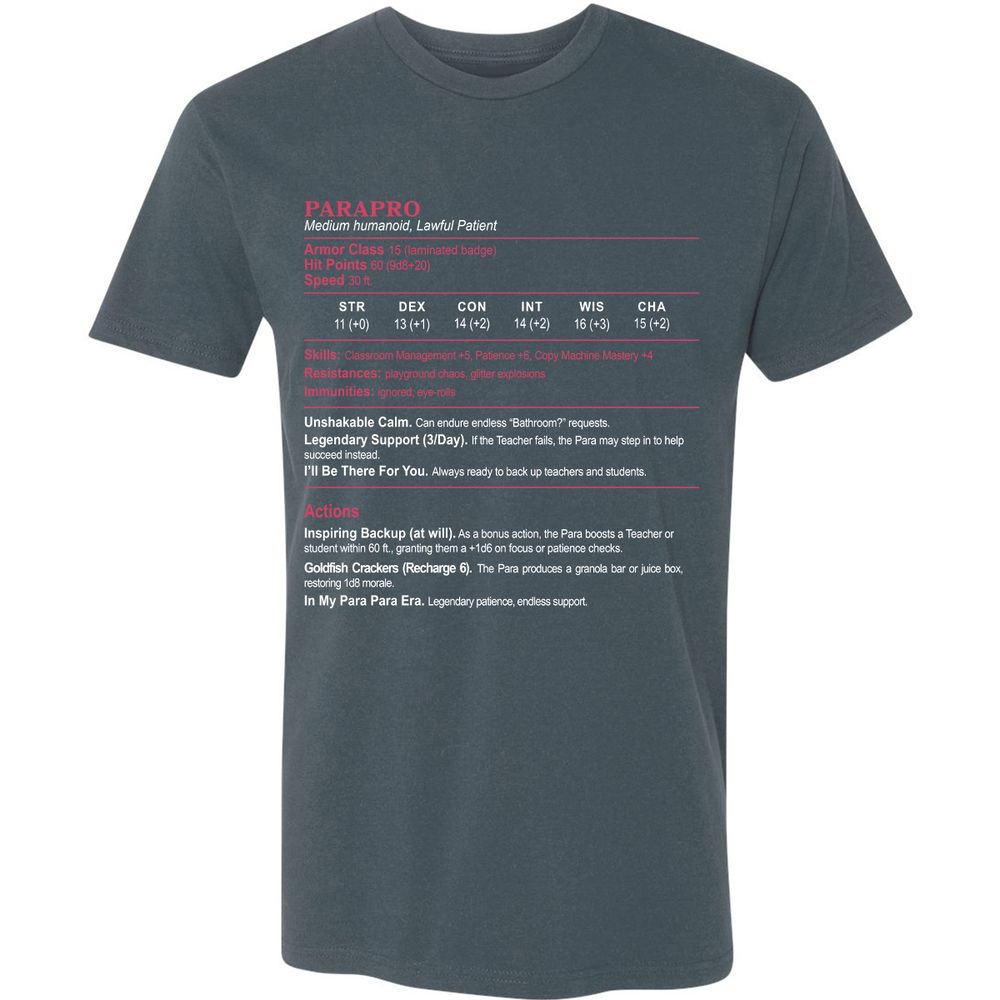 para Premium Unisex T-Shirt - Indigo - 15