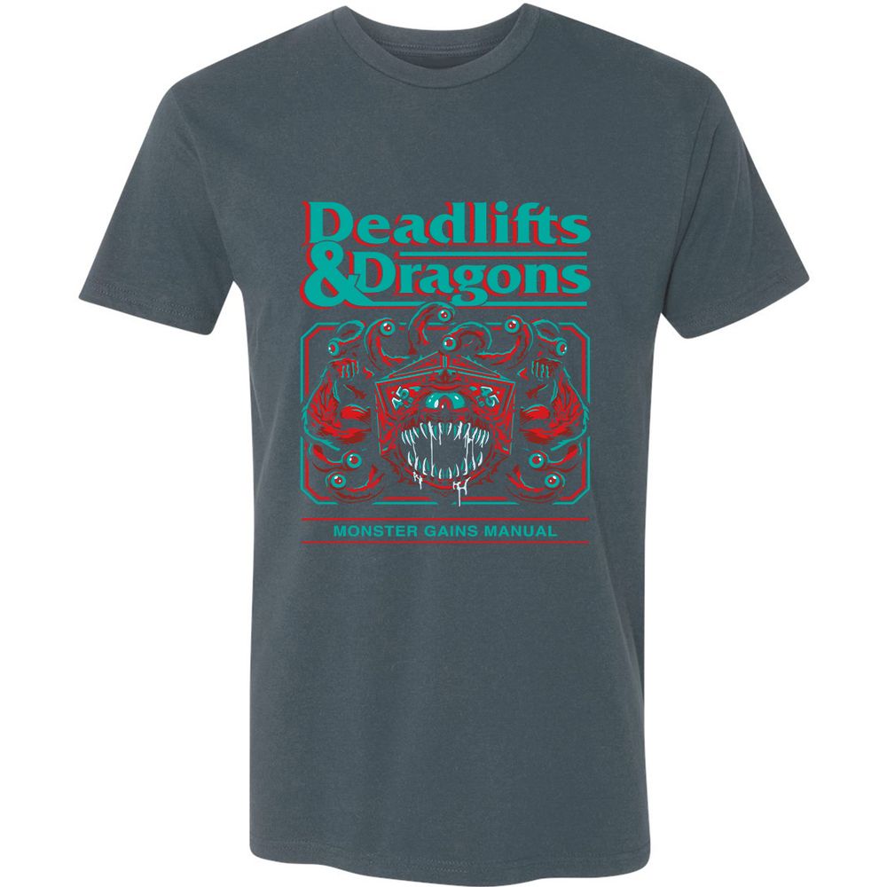 Deadlifts & Dragons Beholder - Indigo - 15