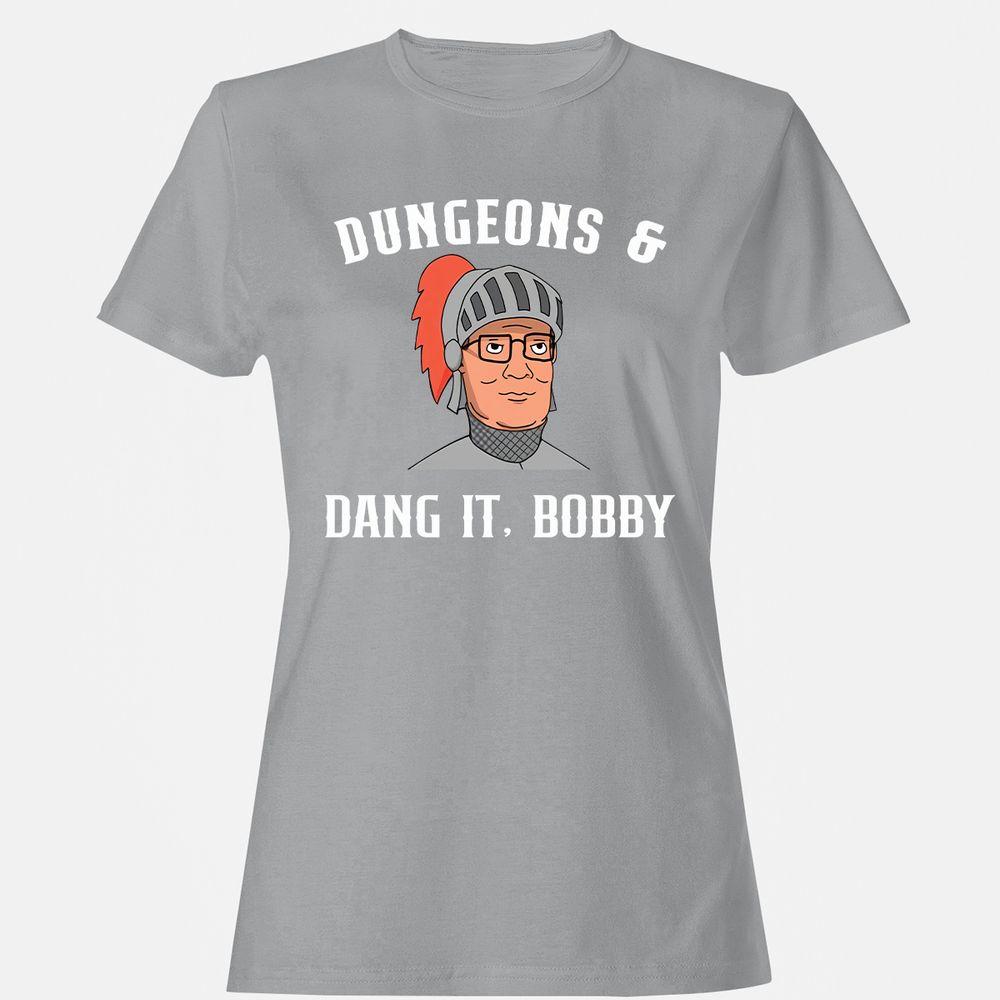 Dang It Bobby Women's T-Shirt - Sport Grey - 15
