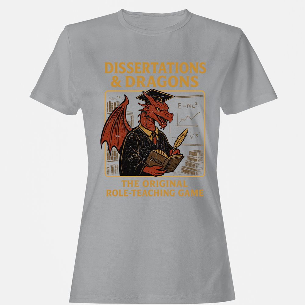Disserations & Dragons Women's T-Shirt - Sport Grey - 15