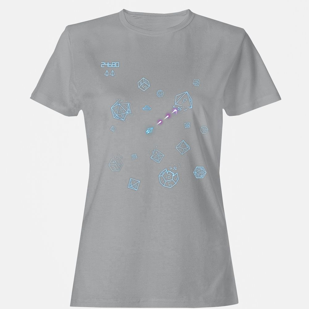 The Dices Game Women's T-Shirt - Sport Grey - 15