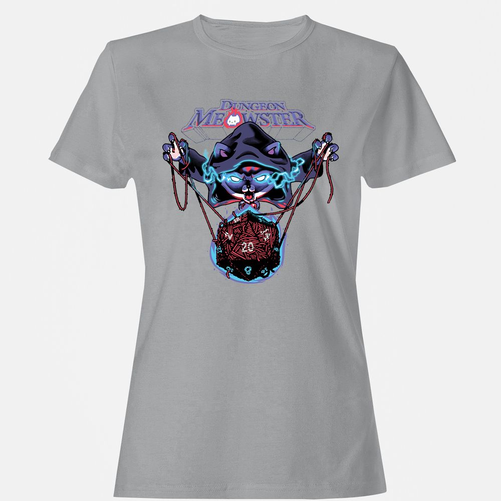 Dungeon Meowster Women's T-Shirt - Sport Grey - 15
