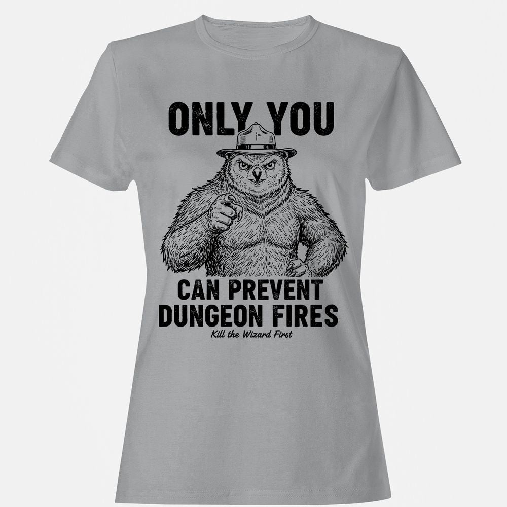 Only You Can Prevent Dungeon Fires - Sport Grey - 15