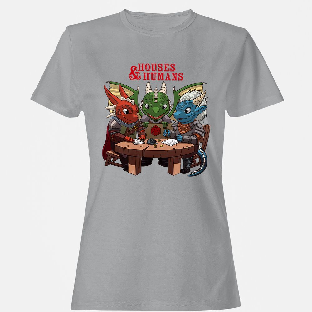 Houses & Humans Women's T-Shirt - Sport Grey - 15