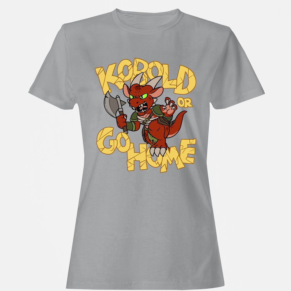 Kobold Or Go Home Women's T-Shirt - Sport Grey - 15