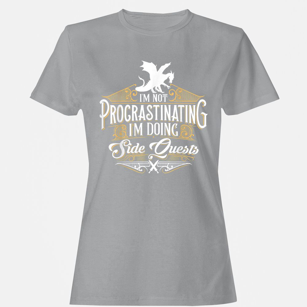 I'm Doing Side Quests Women's T-Shirt - Sport Grey - 15