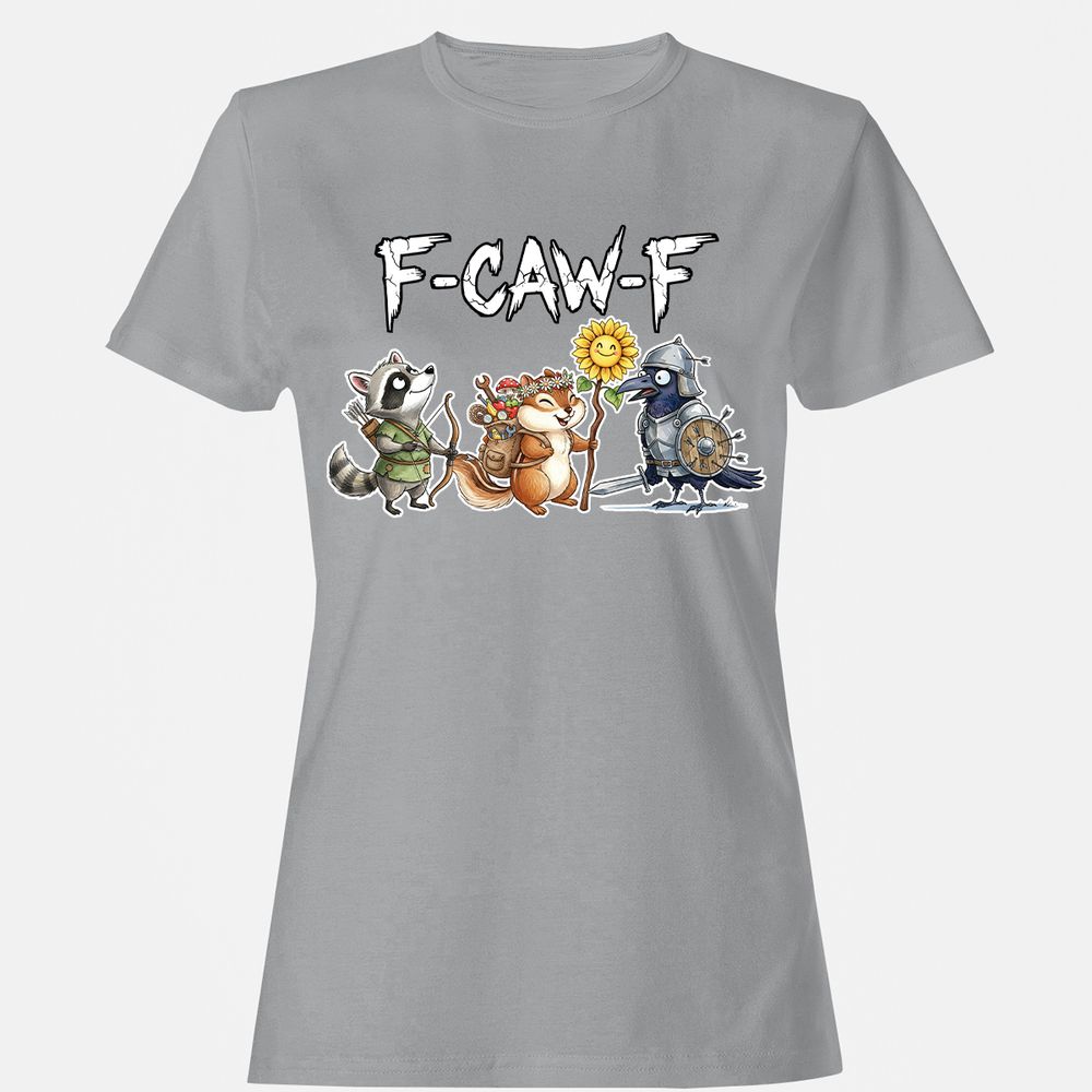 F-CAW-F Adventuring party Women's T-Shirt - Sport Grey - 15