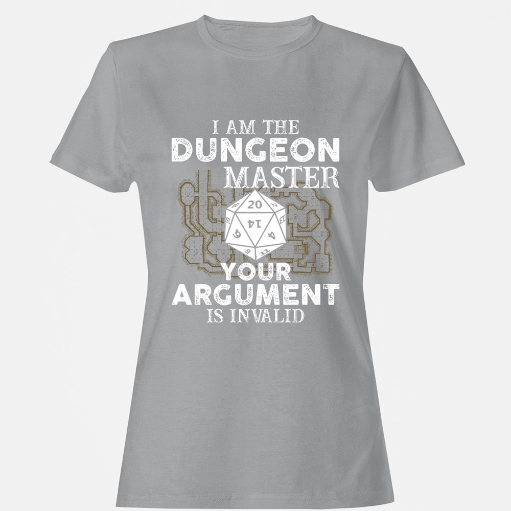 I Am the Dungeon Master – Your Argument Is Invalid - Sport Grey - 15