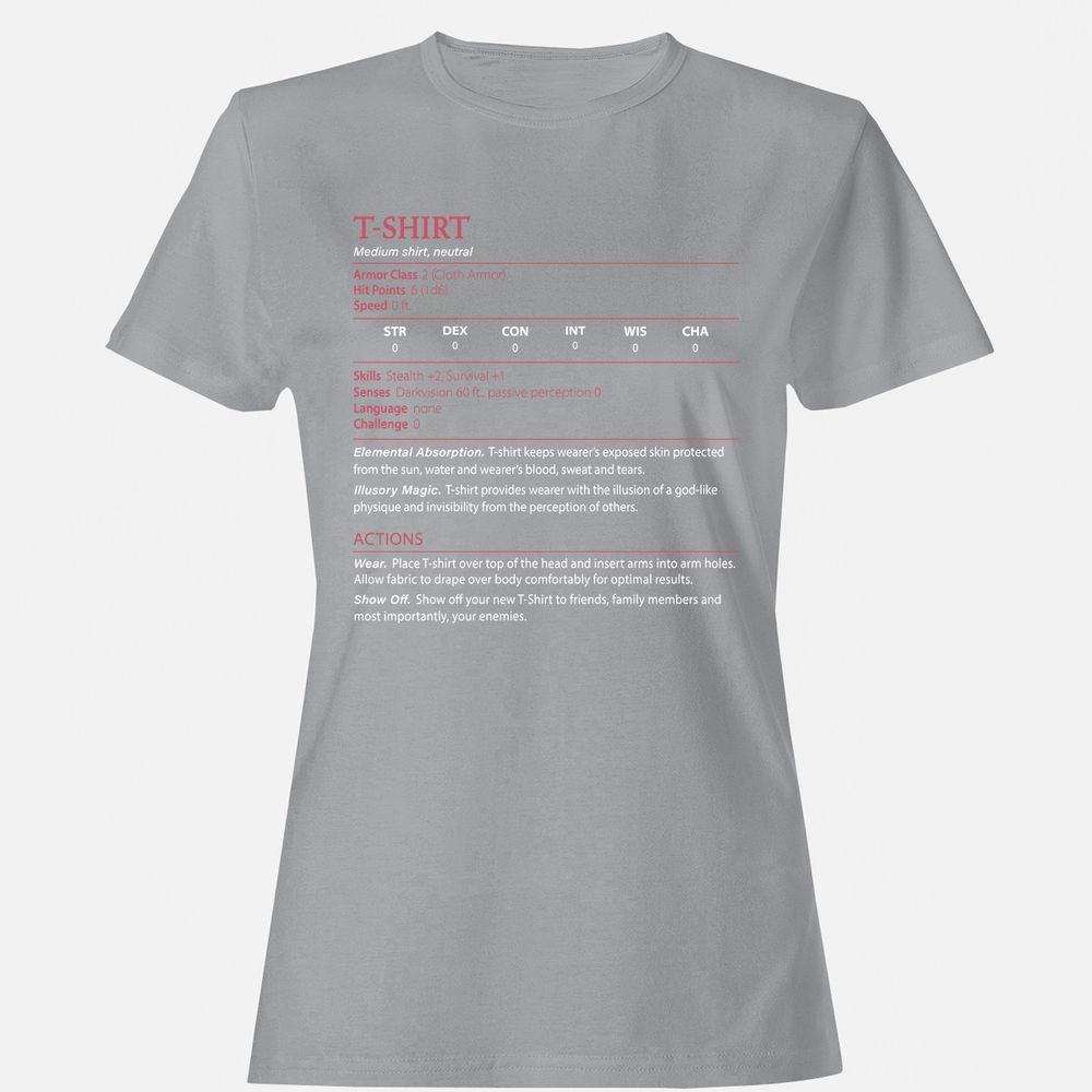 T-Shirt Women's T-Shirt - Sport Grey - 15