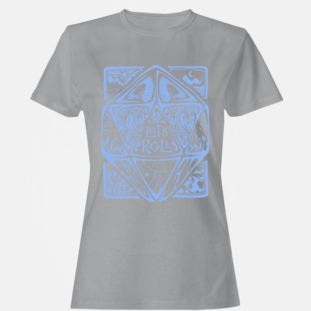 Let's Roll Women's T-Shirt - Sport Grey - 15