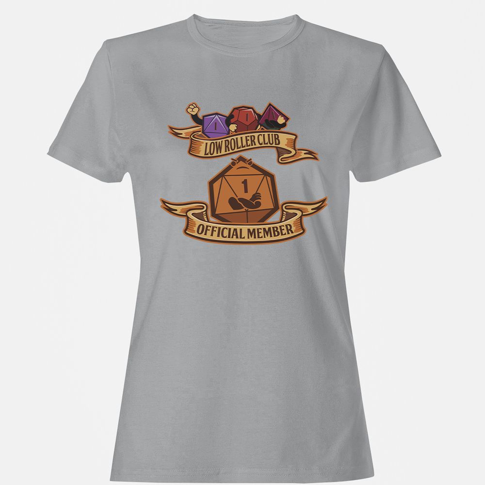 Low Roller Club Women's T-Shirt - Sport Grey - 15