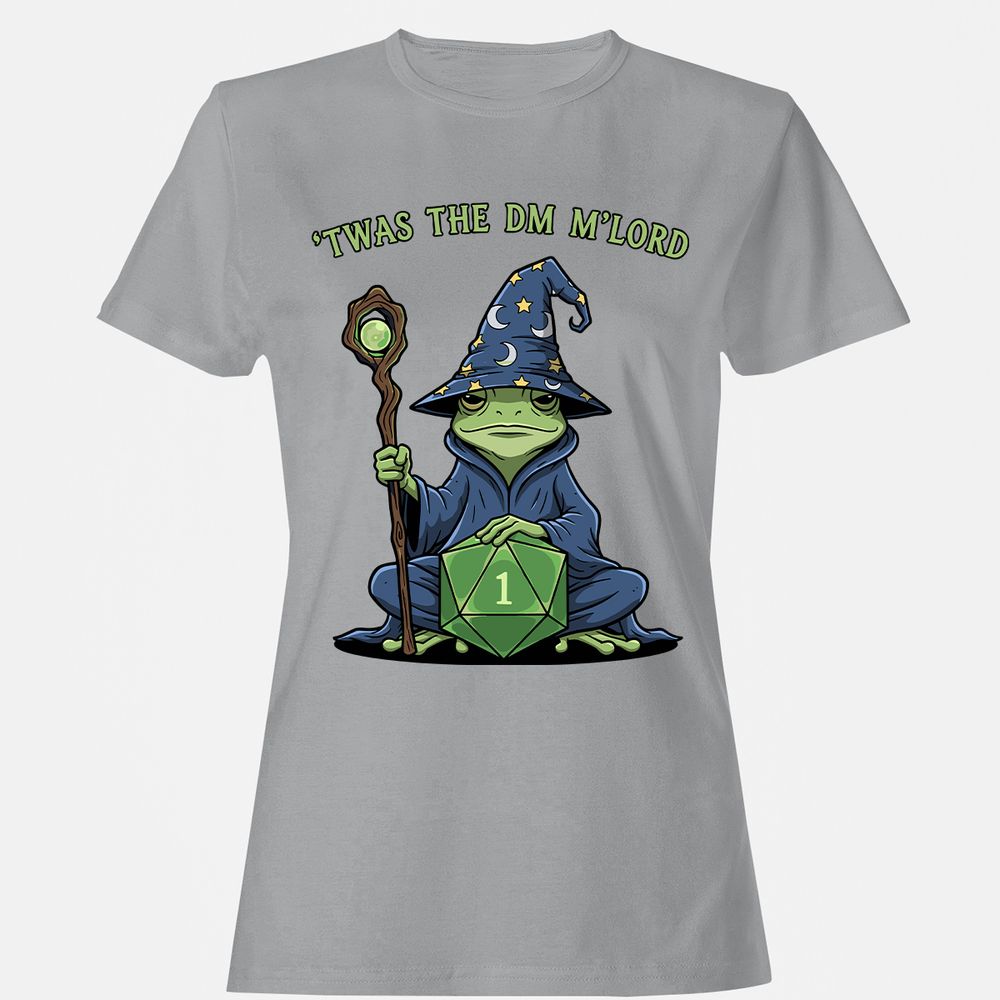 Twas the DM M’lord Women's T-Shirt - Sport Grey - 15