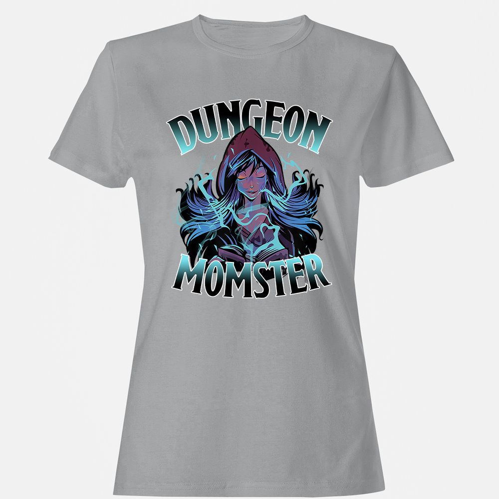 Dungeon Momster Women's T-Shirt - Sport Grey - 15
