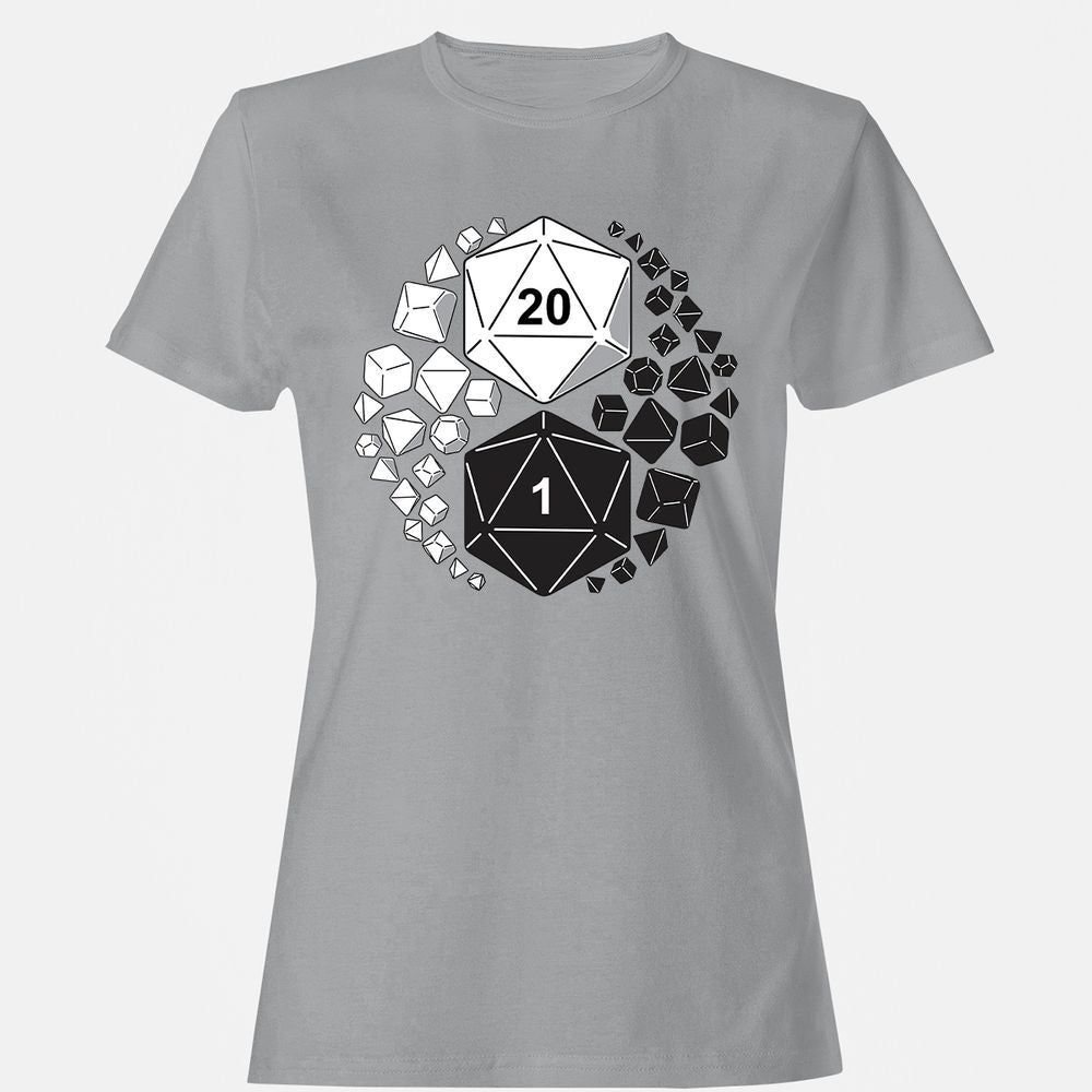 Gaming Yin Yang Women's T-Shirt - Sport Grey - 15