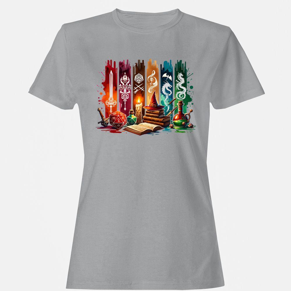 DnD Classes Women's T-Shirt - Sport Grey - 15