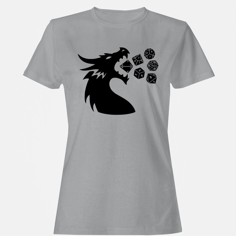 Pac And Dragon Women's T-Shirt - Sport Grey - 15