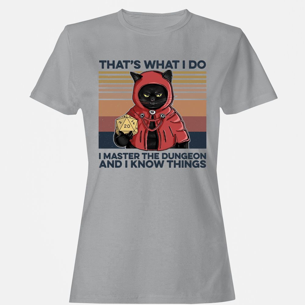 I Master The Dungeons Women's T-Shirt - Sport Grey - 15