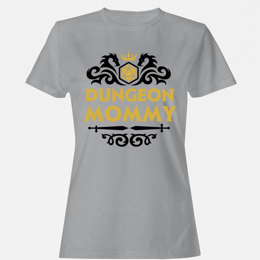Dungeon Mommy Women's T-Shirt - Sport Grey - 15