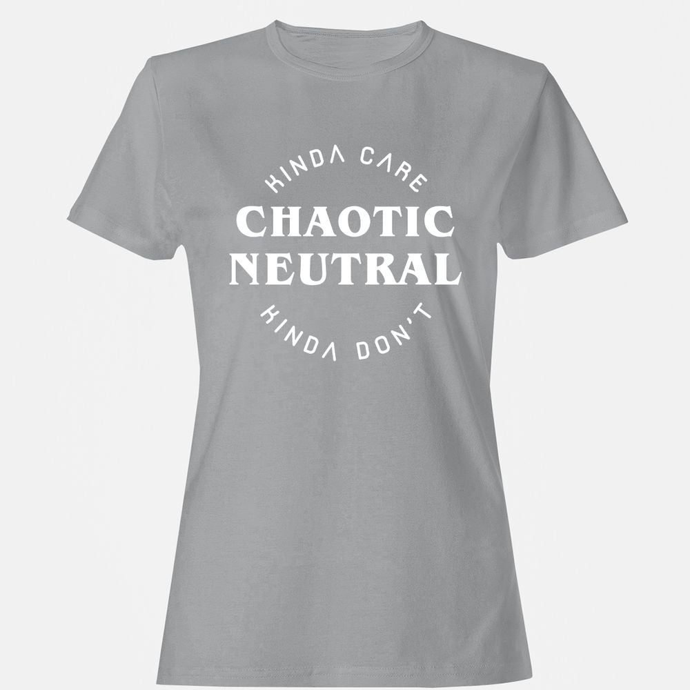 Chaotic Neutral Women's T-Shirt - Sport Grey - 15
