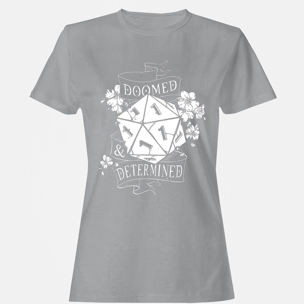 Doomed Determined Women's T-Shirt - Sport Grey - 15