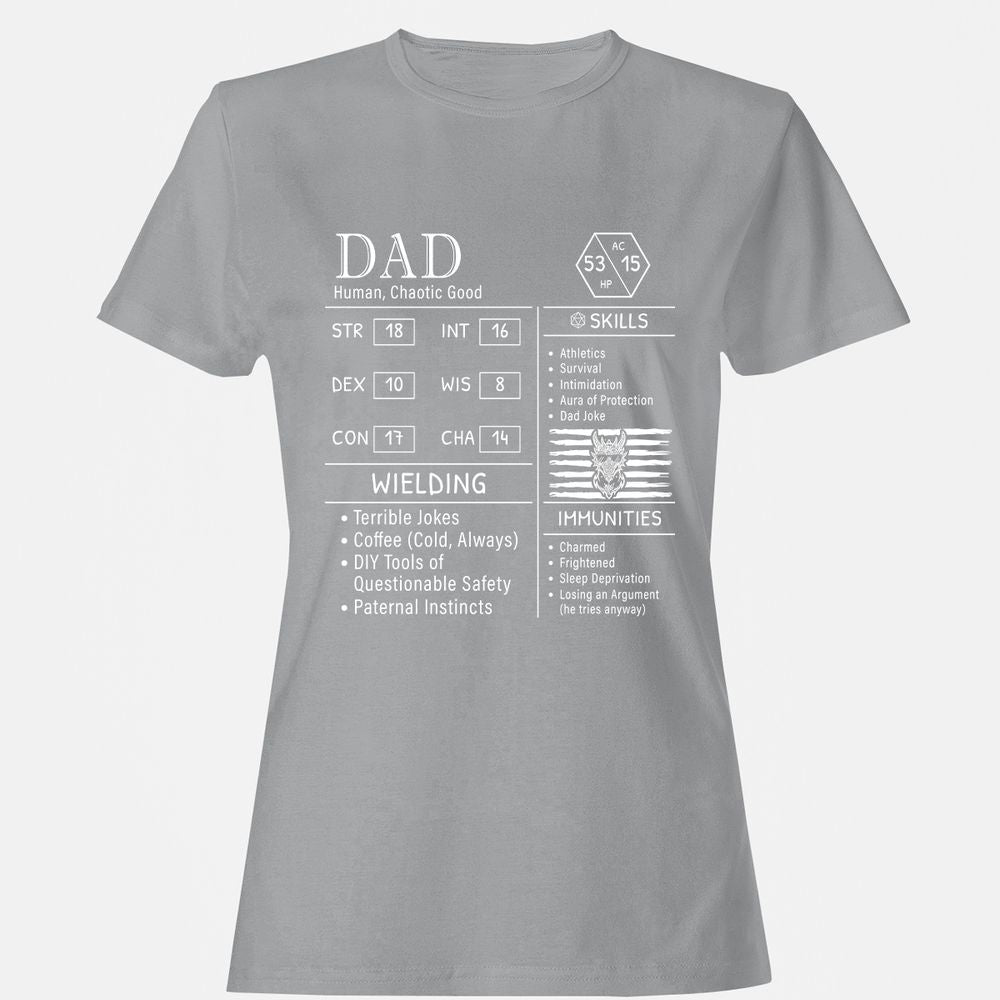 Dad Stats New - Sport Grey - 15
