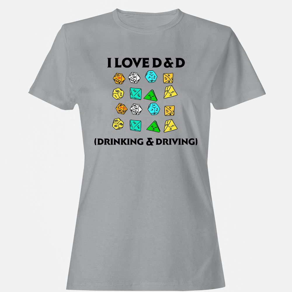Drinking & Driving Women's T-Shirt - Sport Grey - 15