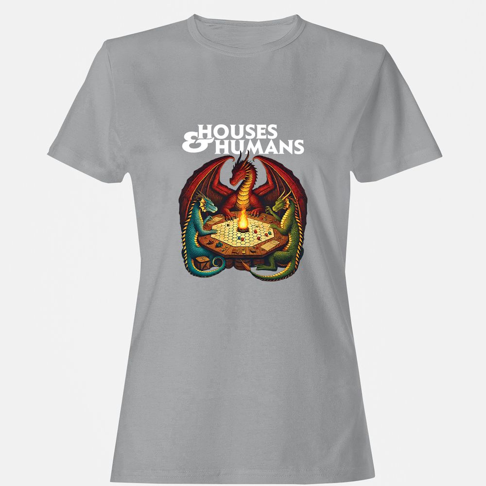 Houses & Humans Women's T-Shirt - Sport Grey - 15