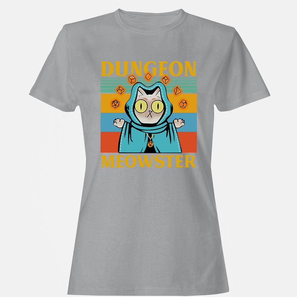 Dungeon Meowster Women's T-Shirt - Sport Grey - 15