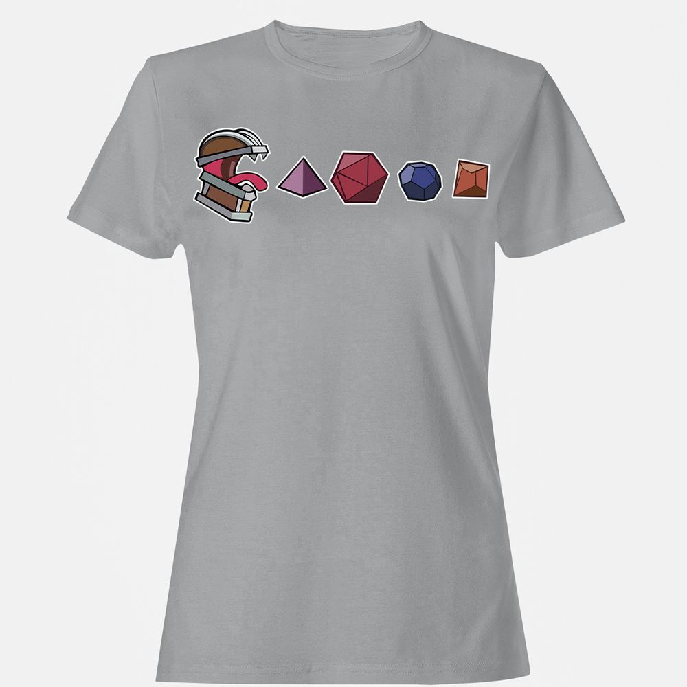 Mimic And Dices Women's T-Shirt - Sport Grey - 15