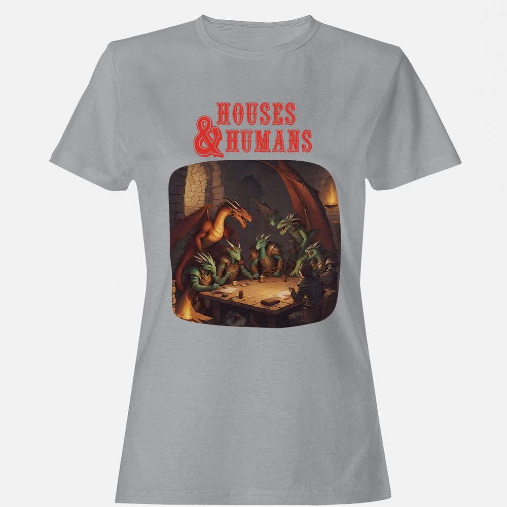 Houses And Humans Women's T-Shirt - Sport Grey - 15