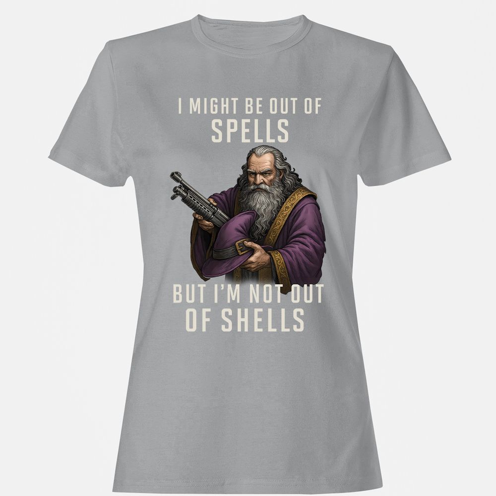 Not Out Of Shells Women's T-Shirt - Sport Grey - 15