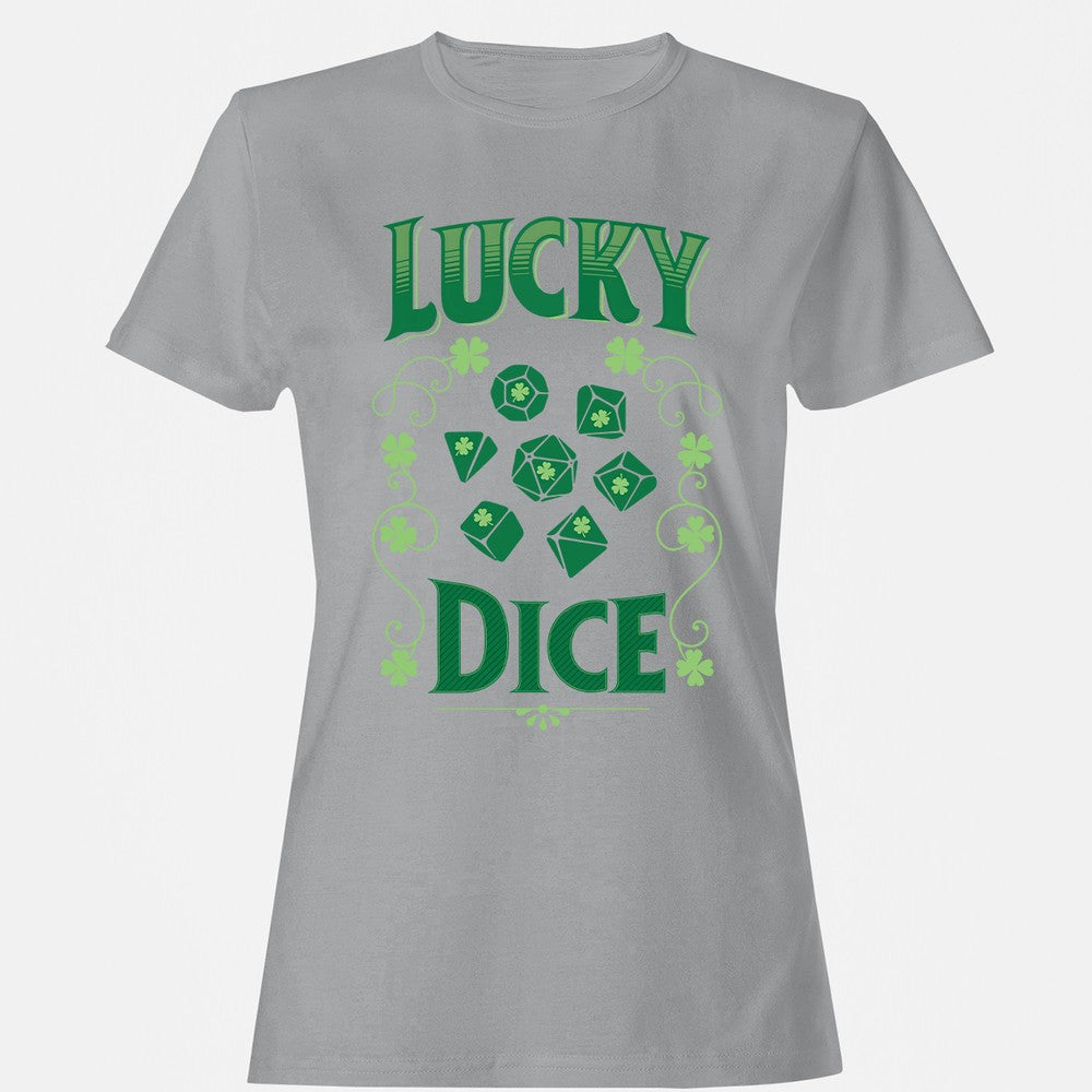 Lucky Dice Women's T-Shirt - Sport Grey - 15
