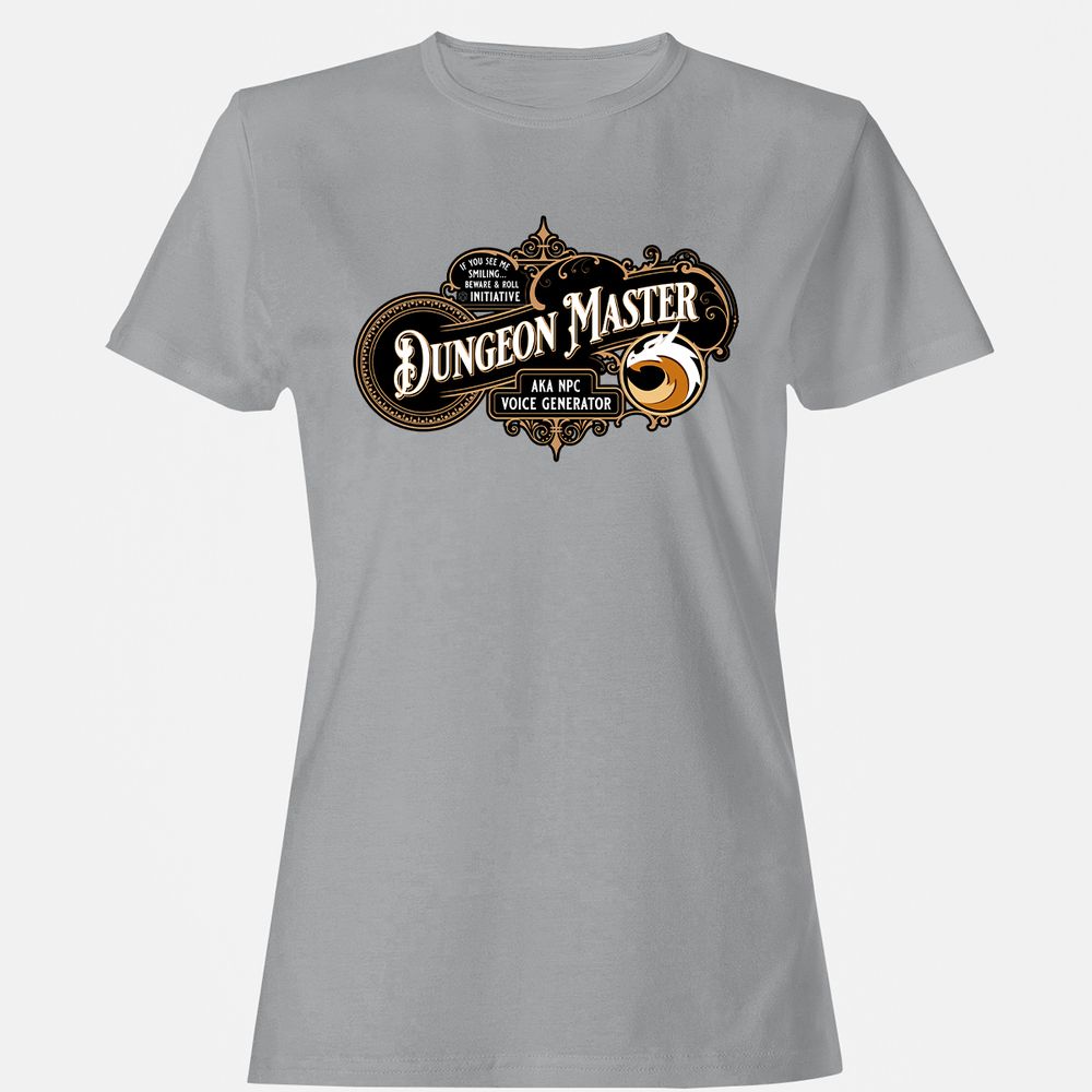 Dungeon Master Women's T-Shirt - Sport Grey - 15