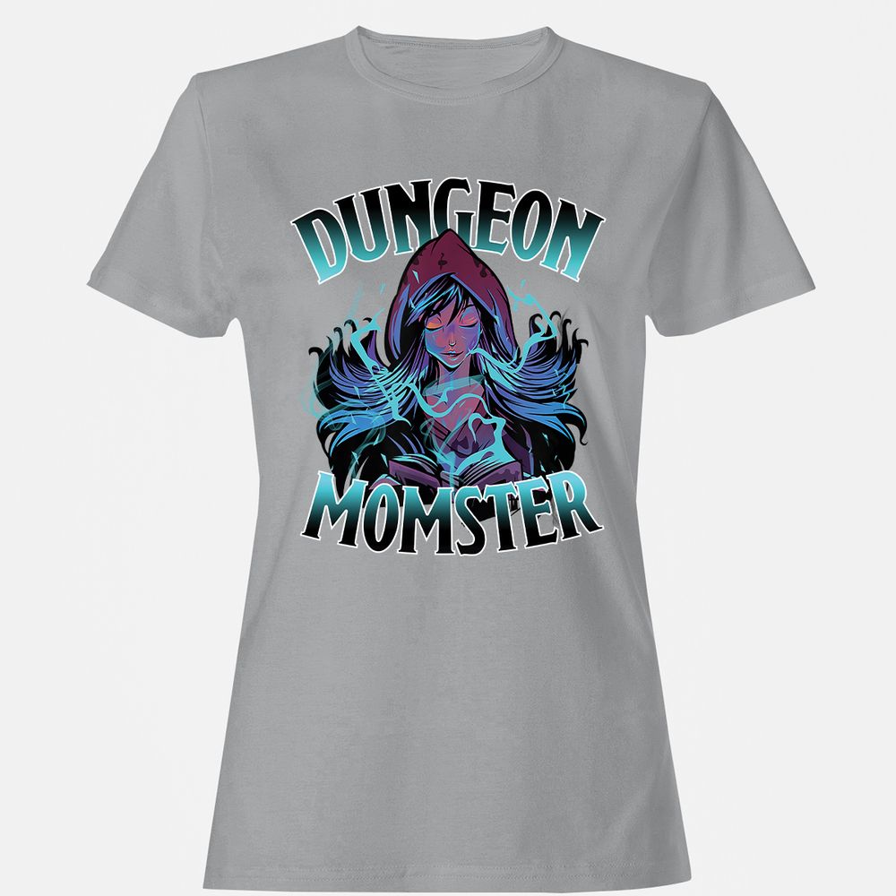 Dungeon Momster Women's T-Shirt - Sport Grey - 15