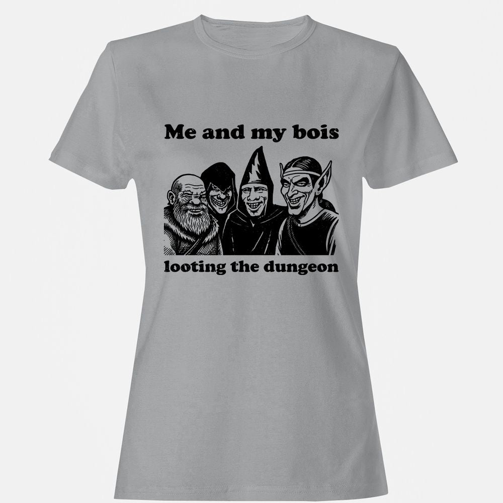 Me and my bois looting the dungeon Women's T-Shirt - Sport Grey - 15