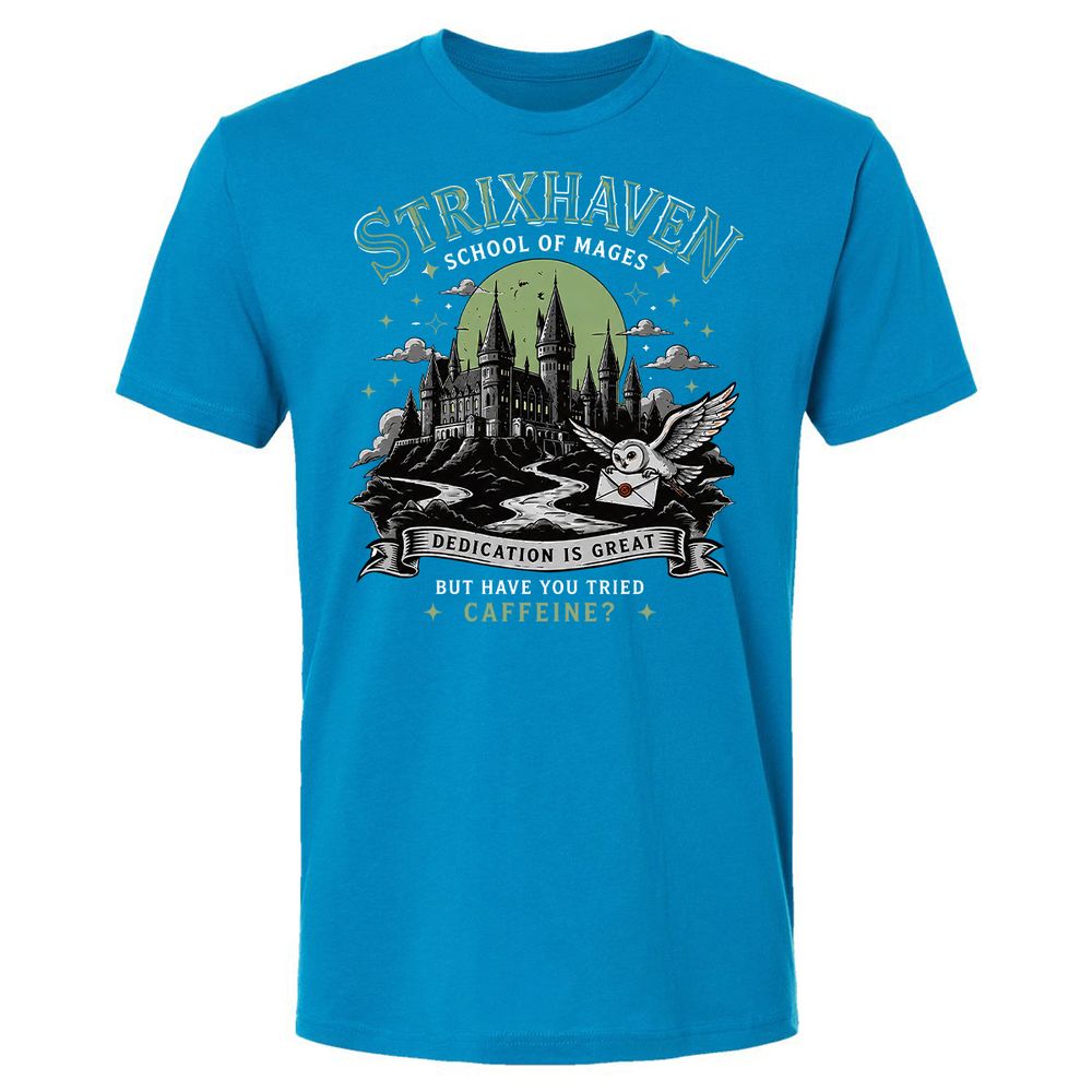 Strixhaven - School Of Mages Premium Unisex T-Shirt - Turquoise - 15