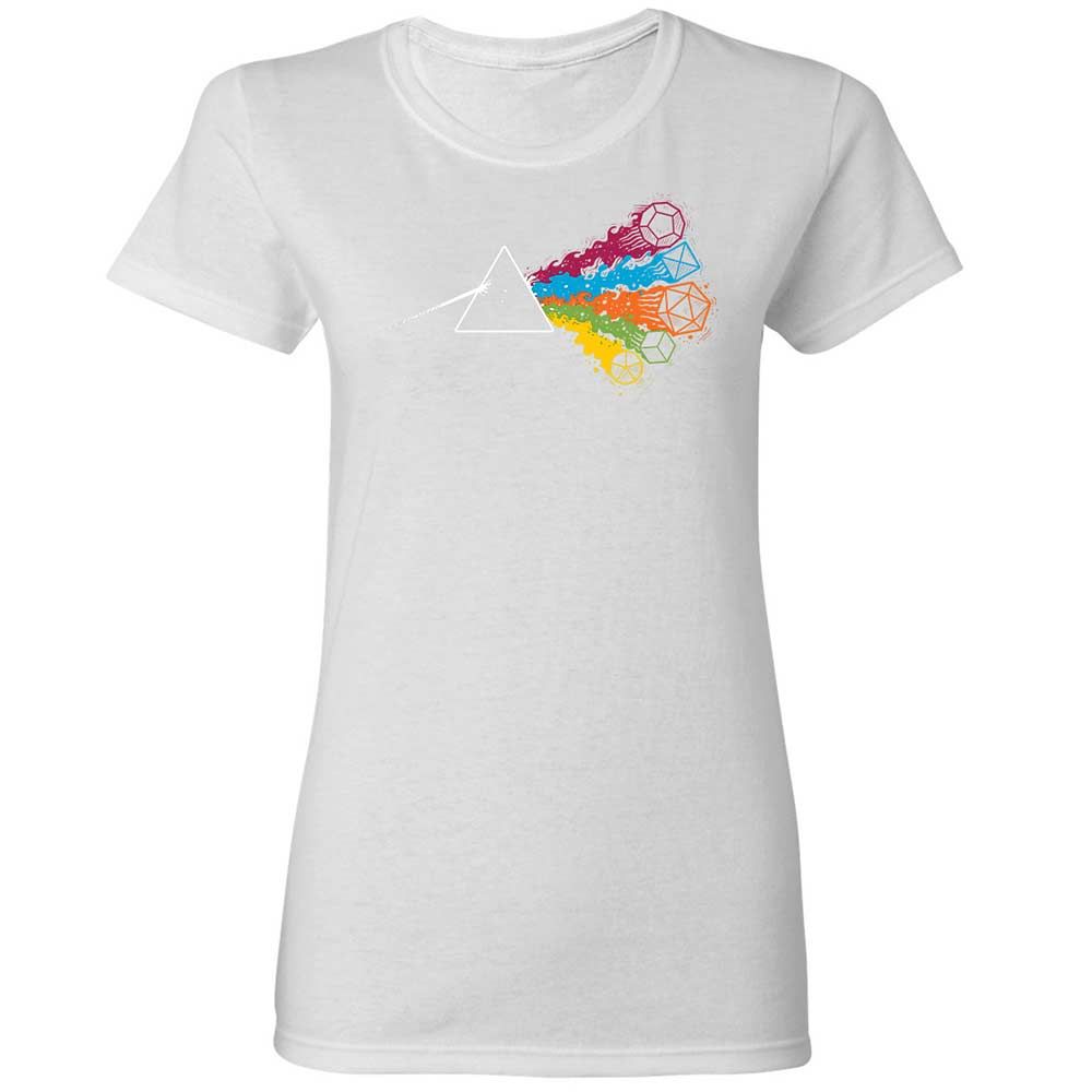 Dark Side Of The Dices Women's T-Shirt - White - 15