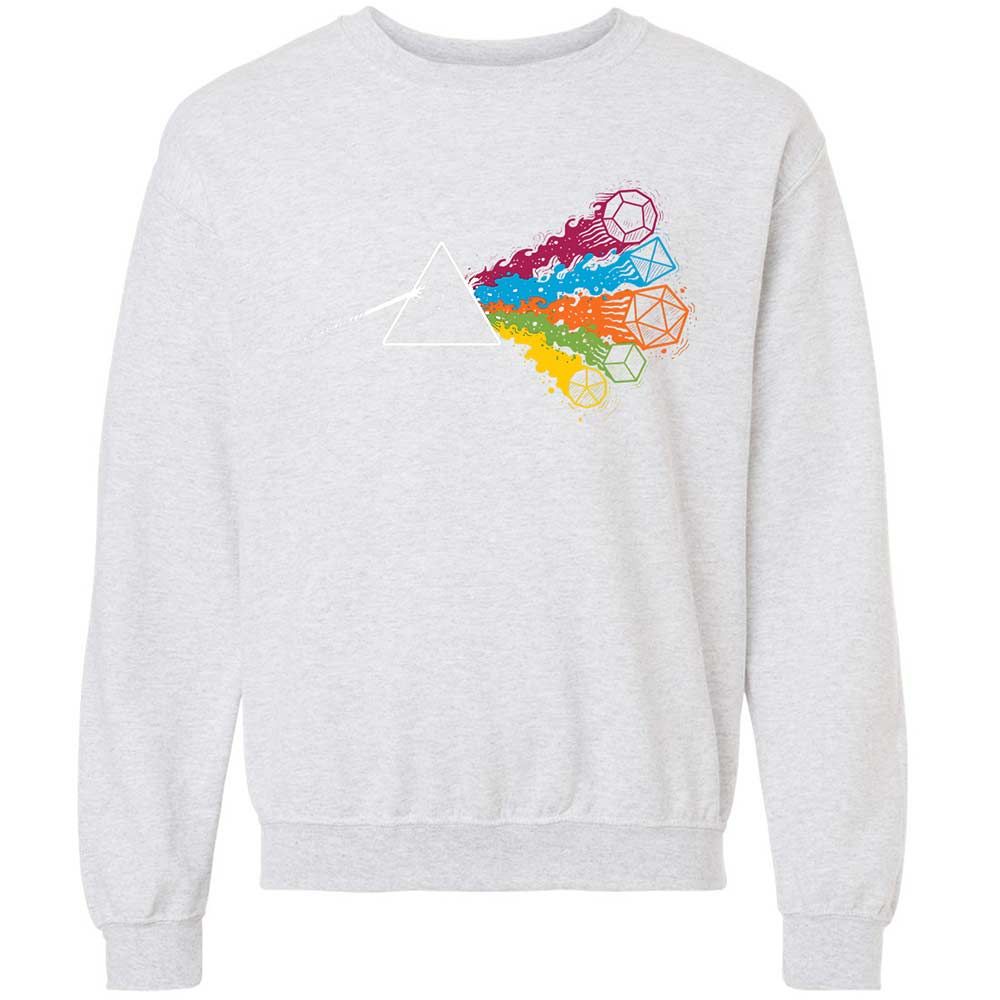 Dark Side Of The Dices Classic Unisex Sweatshirt - Ash - 16
